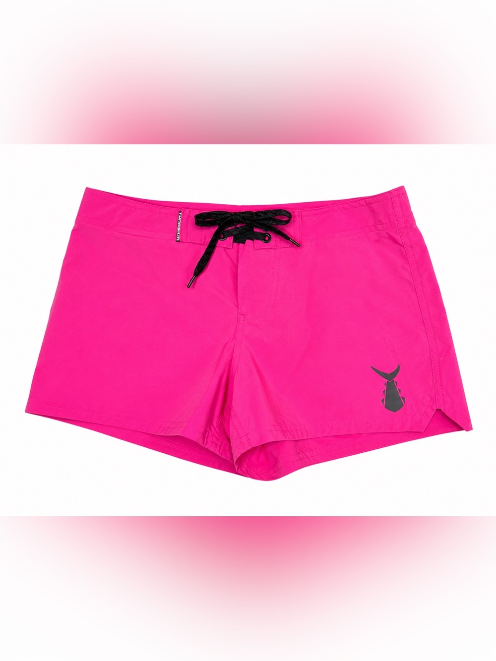 Tunaskin Hot Pink Board Shorts Coastal Cowgirl Y2K Dopamine Surfcore Medium